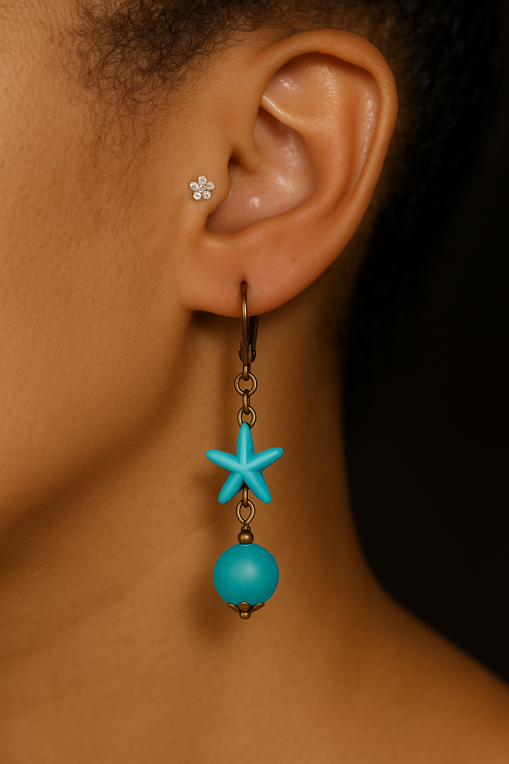 Starfish Dangle Earrings (Limited Edition)